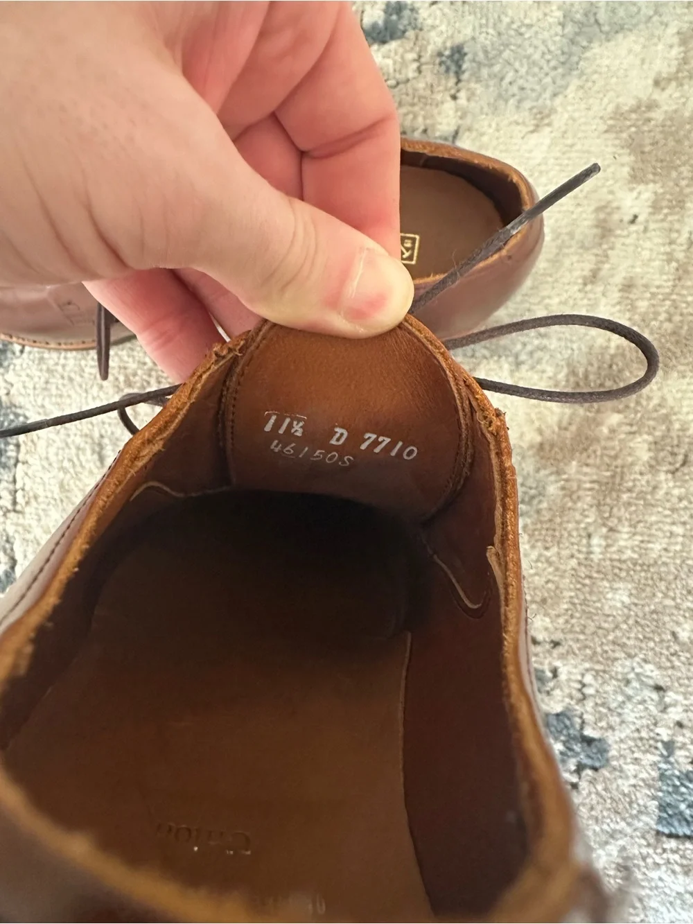 Allen Edmonds Chestnut Brown Derby Shoes
